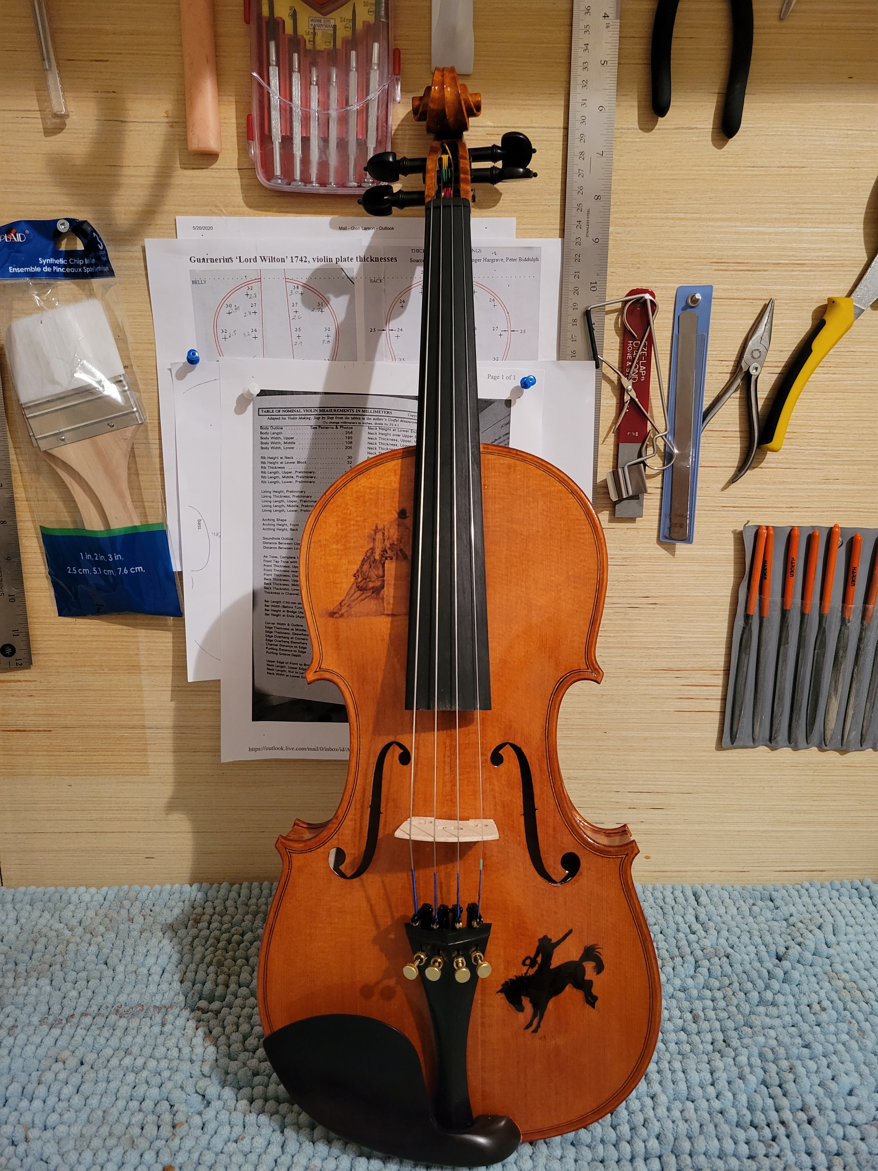 Western Instruments Fiddle The Cowboy Fiddle – The Prairie Fiddler